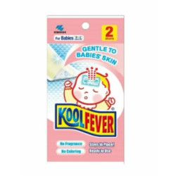 KoolFever Gel for Babies x 2 sheet KoolFever Gel for Babies x 2 sheet