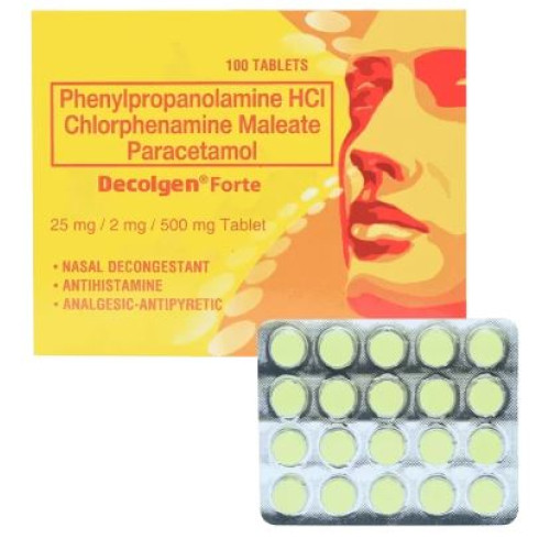 Decolgen Forte Tablet, x 1's