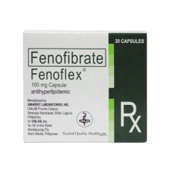 Fenoflex (FENOFIBRATE)  160Mg Capsule, x 1's