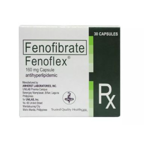 Fenoflex (FENOFIBRATE)  160Mg Capsule, x 1's